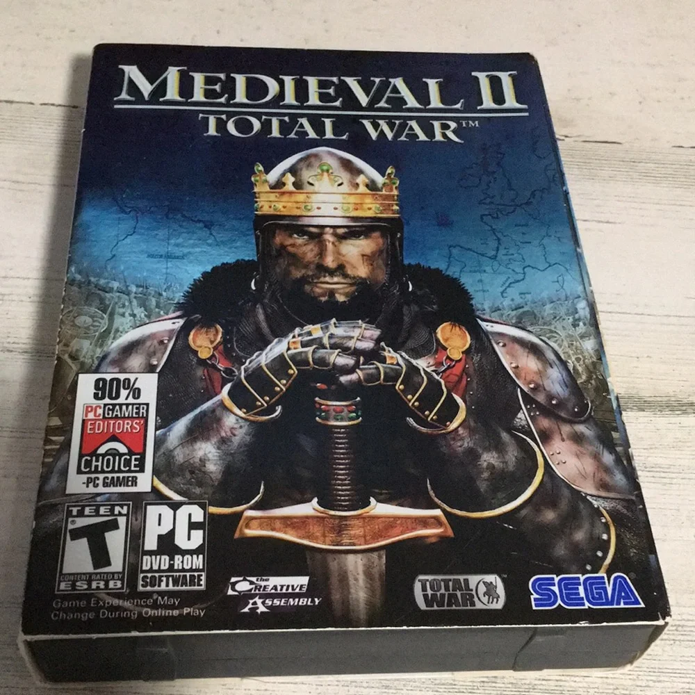 Medieval II Total War PC DVD Rom Windows 2000/XP vintage